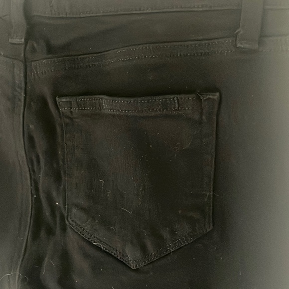 Paige Size 26 Verdugo Crop Black Skinny Jeans - Picture 5 of 11